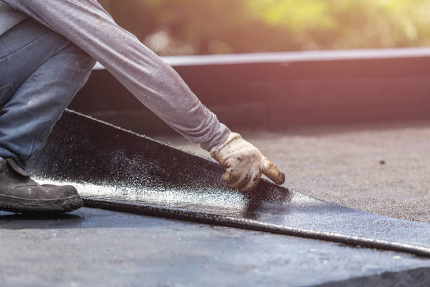 Professional Emergency Waterproofing technician working in Aberdeen, MD